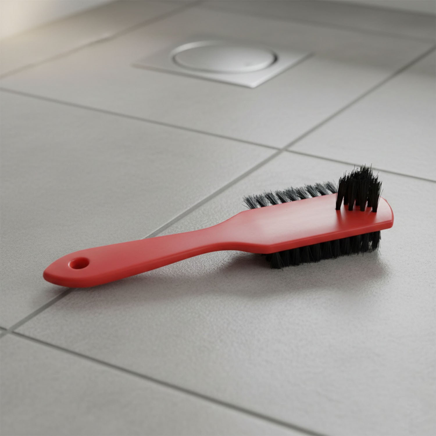 Wukusy multipurpose shoe cleaning brush with wooden handle and natural bristles for cleaning sneakers and leather shoes.