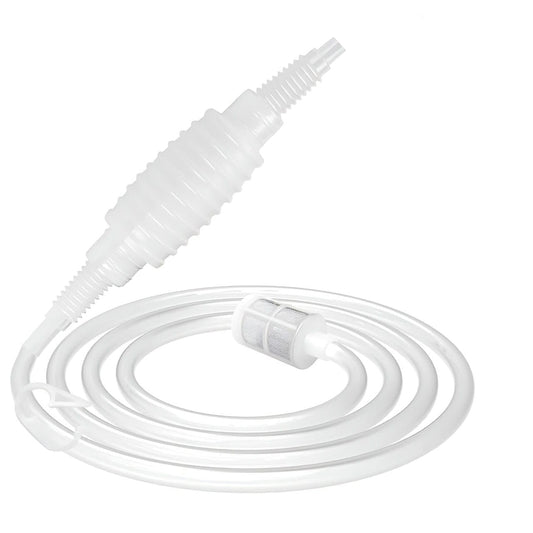 Wukusy multipurpose manual liquid transfer pump with flexible 2-meter pipe for efficient fluid transfer.